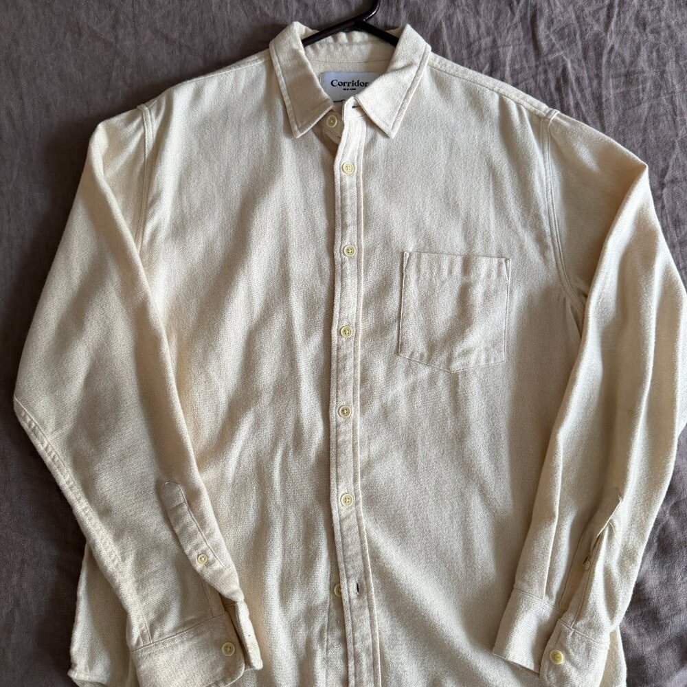 Corridor - Cream Button Down